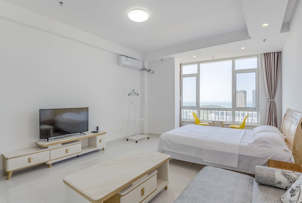 Habitación familiar Estándar 1 dormitorio con vista al océano WeiHai Emily's Holiday Apartment