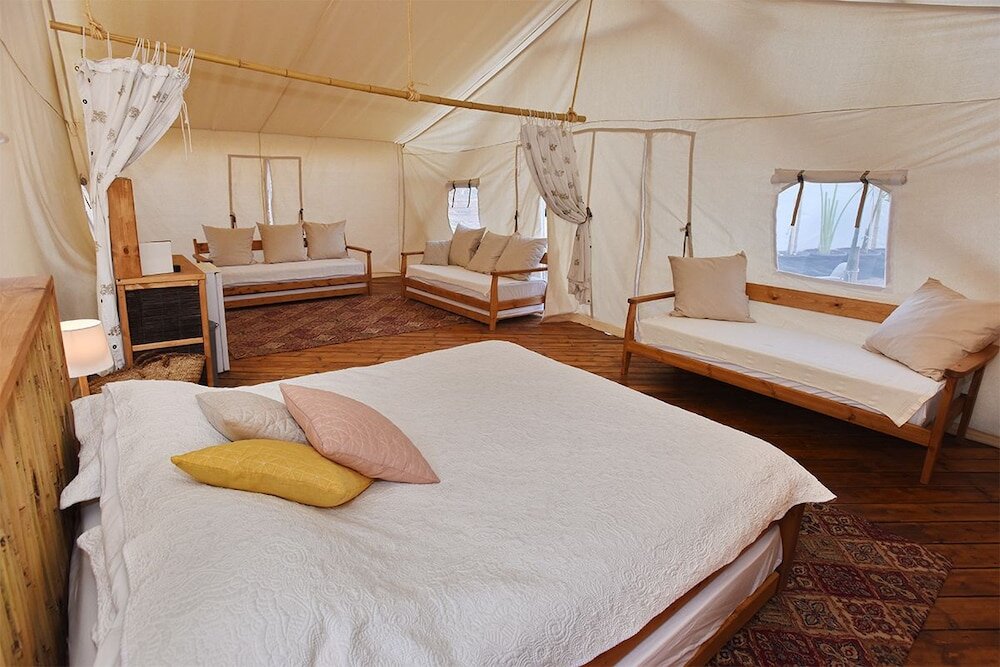 Tent with balcony and with mountain view Colonia Rest House Glamping