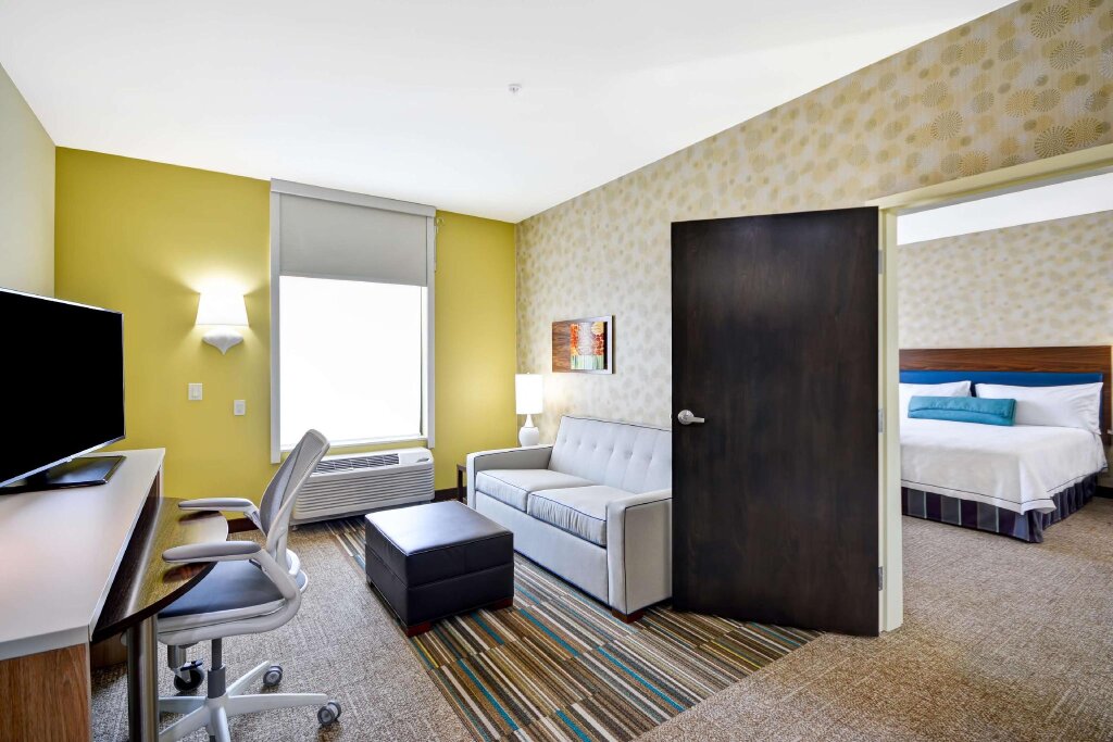 Двухместный люкс c 1 комнатой Home2 Suites By Hilton Fort Worth Southwest Cityview