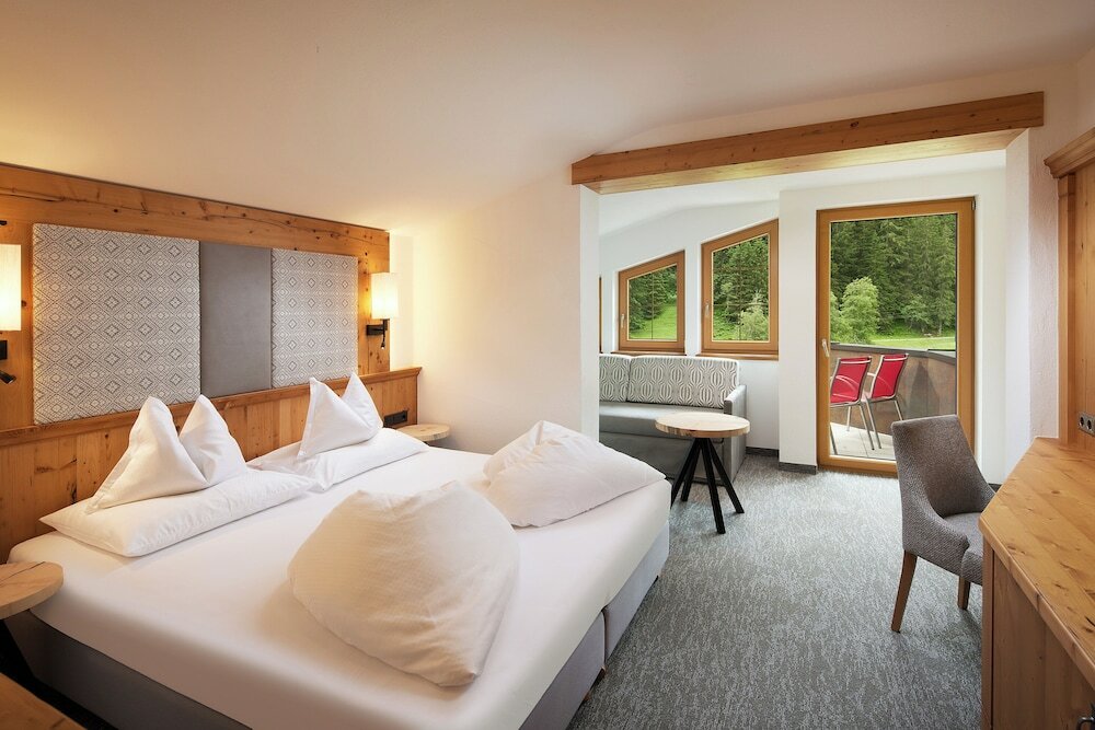 Confort double chambre avec balcon Auenhotel