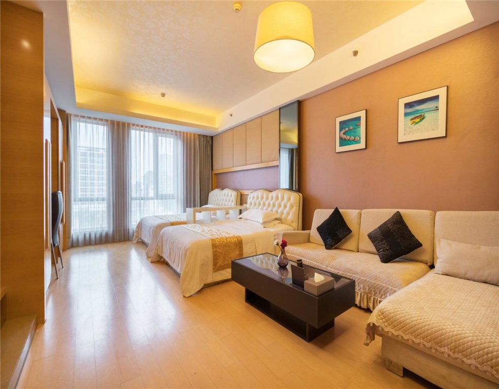 Deluxe chambre Beijing Shanglv Zhixuan Yongli International Service Apartment