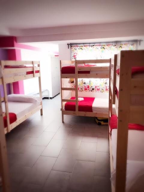 Кровать в общем номере (женский номер) New Art Hostel - Albergue Juvenil