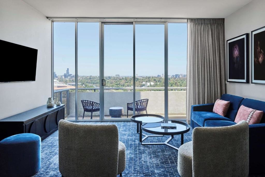 Апартаменты c 1 комнатой с видом на сад Adina Apartment Hotel Melbourne Flinders Street