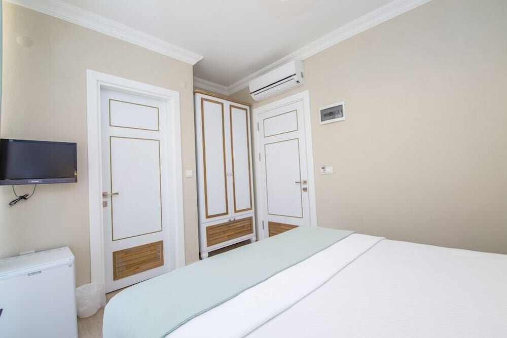 Habitación doble Estándar con balcón y con vista al jardín Datca Beyaz Ev Hotel