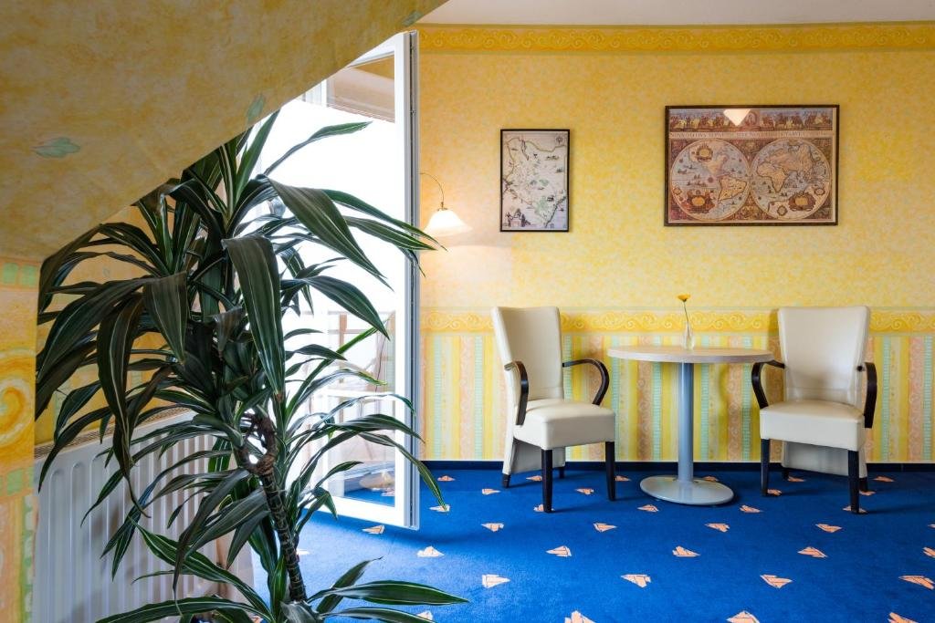 Superior Doppel Zimmer mit Balkon und mit Seeblick Hotel Boddenhus