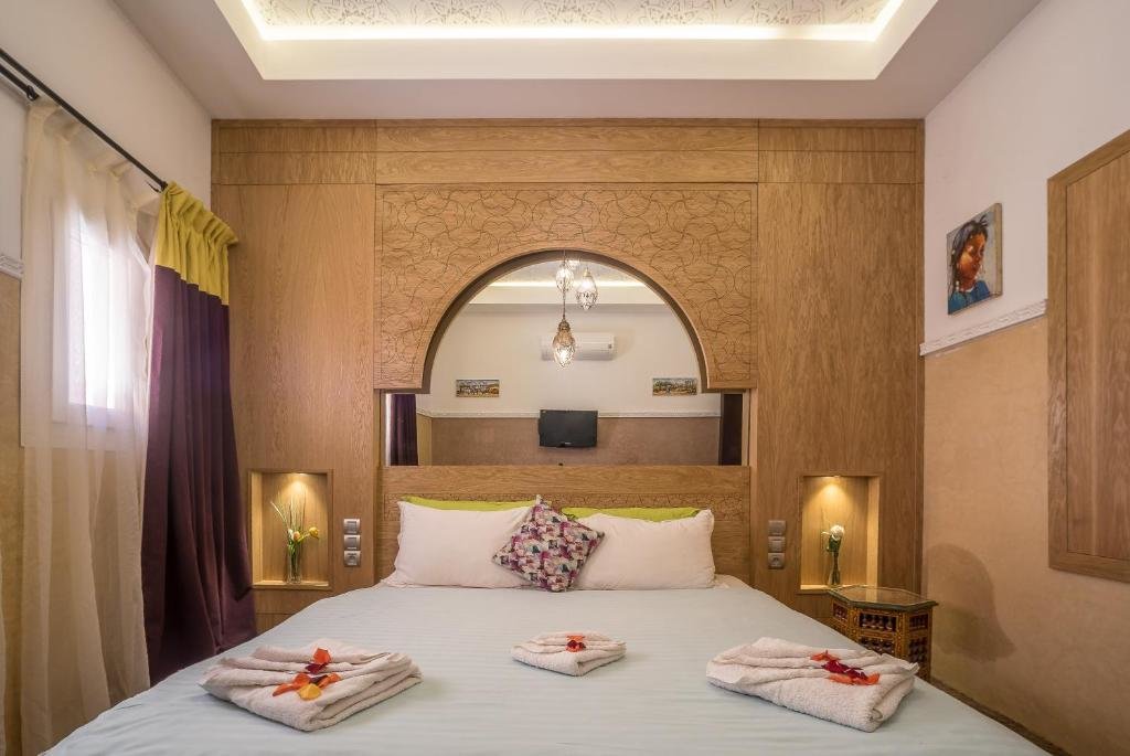 Suite 2 Schlafzimmer Riad Les Oliviers & Spa
