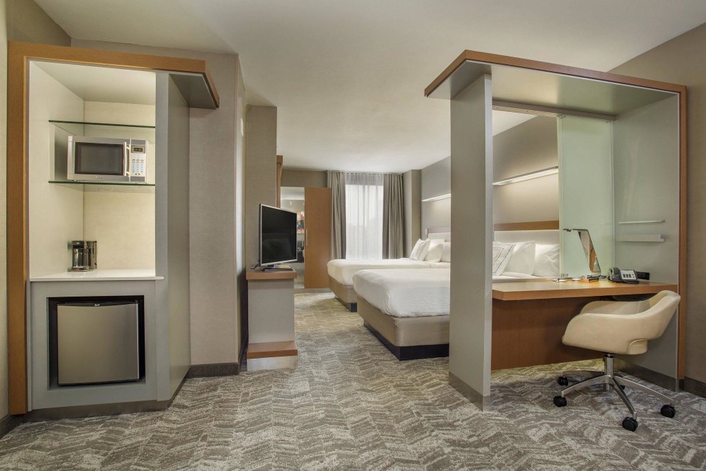 Двухместный люкс SpringHill Suites by Marriott Louisville Downtown