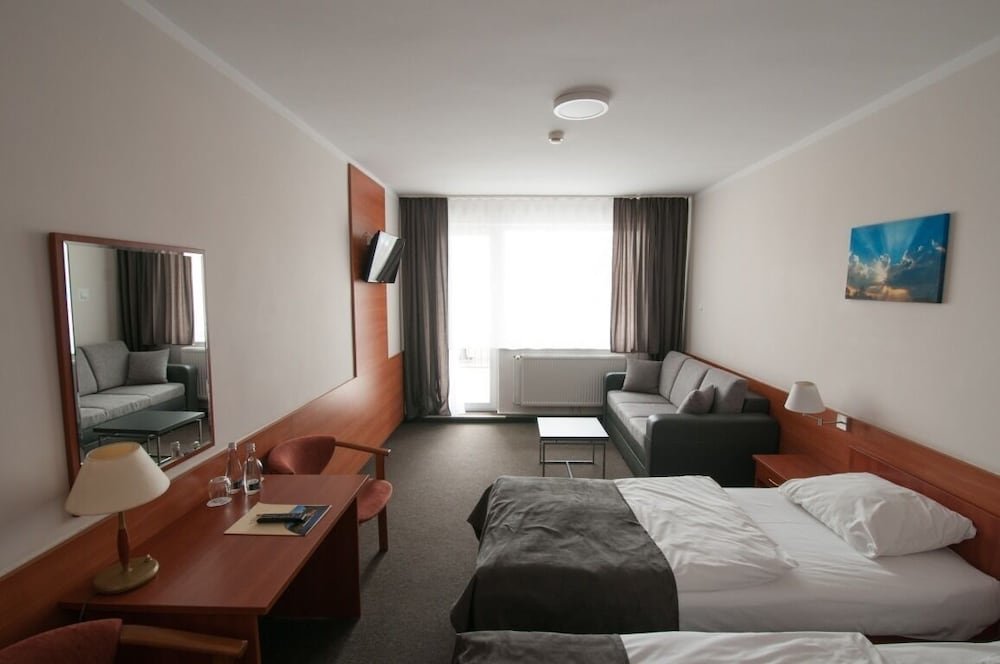 Standard Double room with lake view Hotel Biały