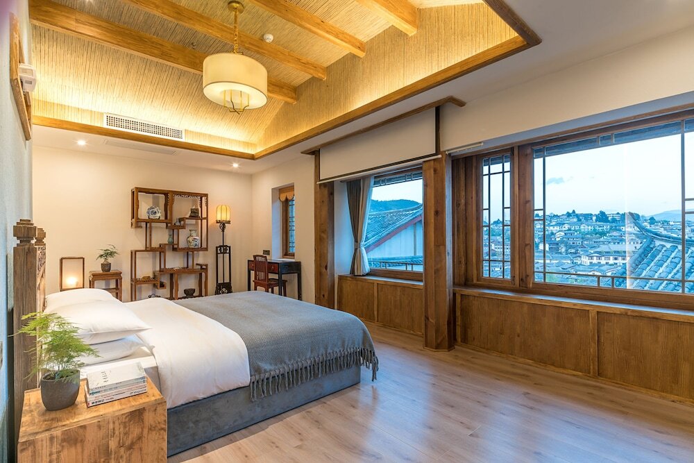 Standard double chambre Vue sur la ville Lijiang Zen Garden Hotel