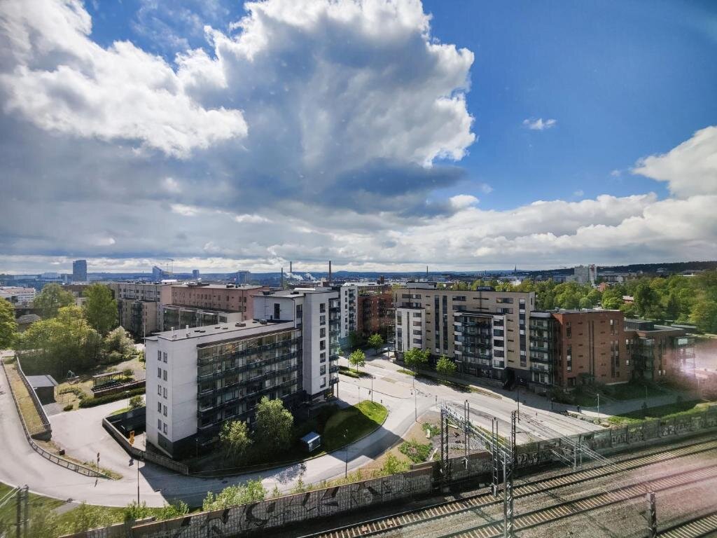 Апартаменты Superior 2ndhomes Tampere "Kanava" Apartment - 54m2 Apt with Private SAUNA & Balcony - 11th floor