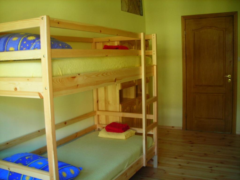Кровать в общем номере Hostel Mostel