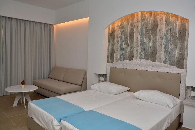 Standard double chambre avec balcon et Avec vue The Aeolos Beach Hotel