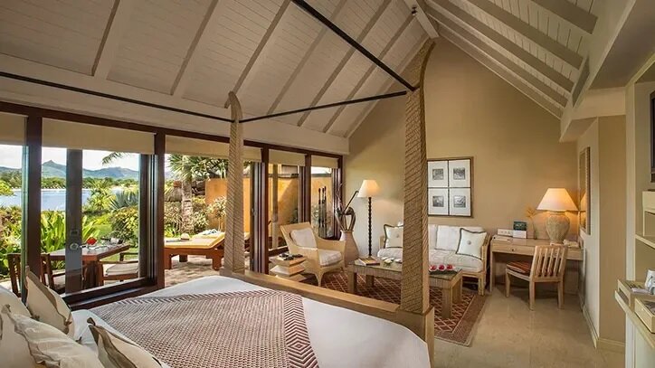 Номер Luxury с видом на океан The Oberoi Beach Resort, Mauritius