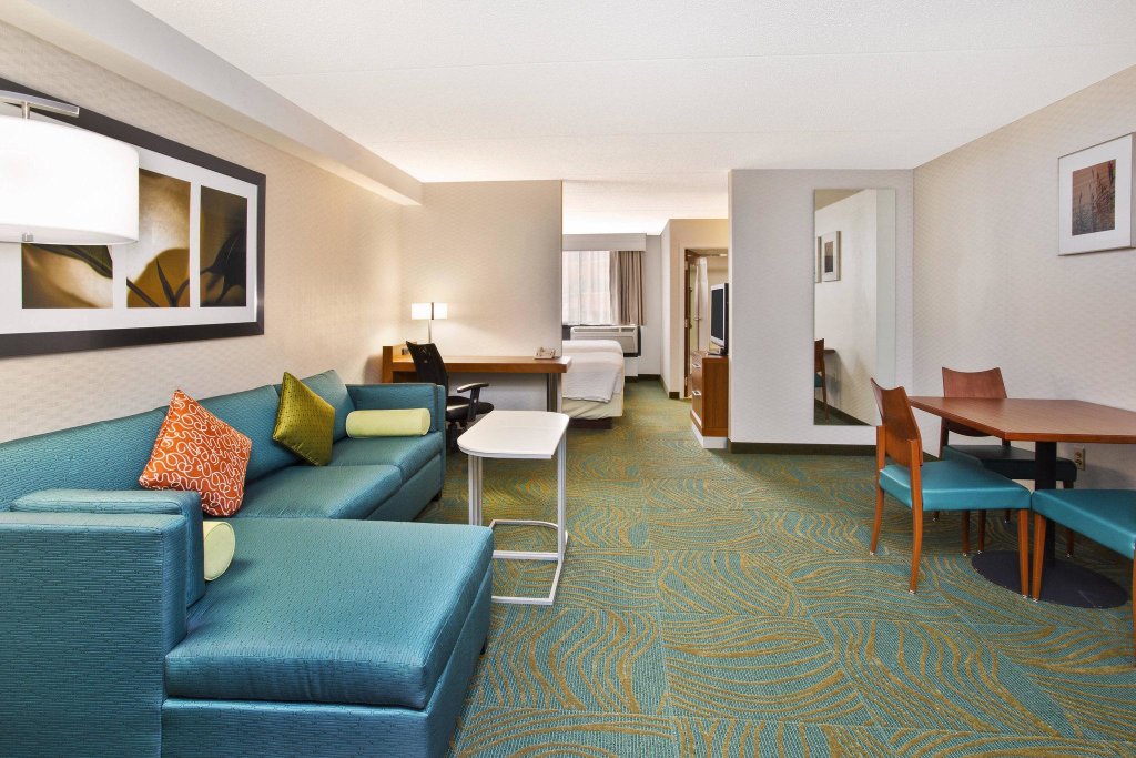 Двухместный люкс Executive SpringHill Suites by Marriott Chicago Southwest at Burr Ridge Hinsdale
