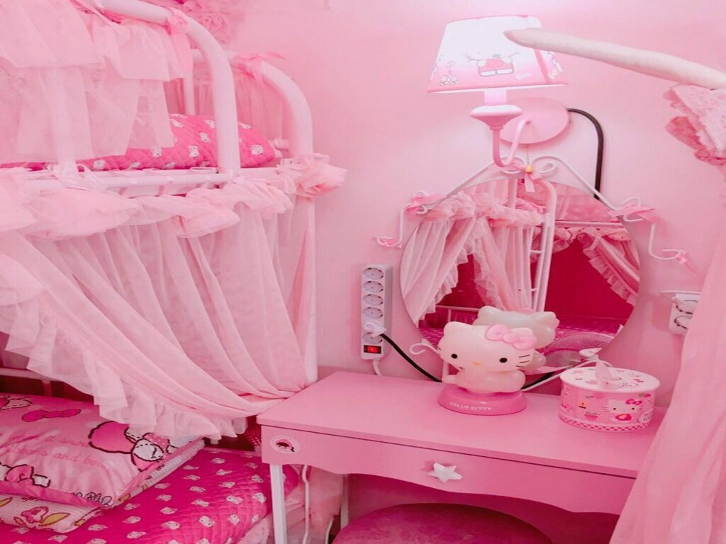 Cama en dormitorio compartido (dormitorio compartido femenino) Pink BnB