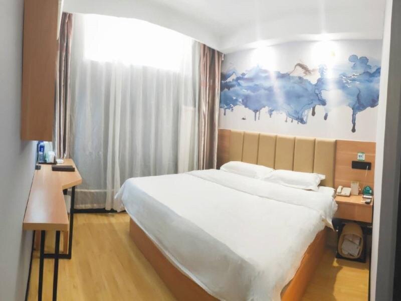 Standard Double room GreenTree Inn Shanxi Taiyuan Hanxiguan Street Wanda Mansion Shell Hotel