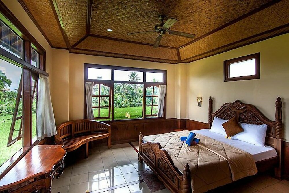 Standard double chambre 1 chambre avec balcon Ganesha Ubud Inn