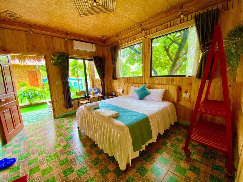 Deluxe double chambre Hang Mua Homestay - Hostel