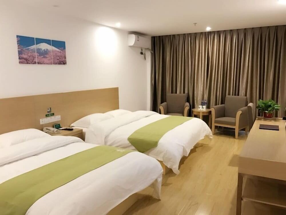 Standard Familie Zimmer GreenTree Alliance Suzhou Zhangjiagang Nanfeng Town Hotel