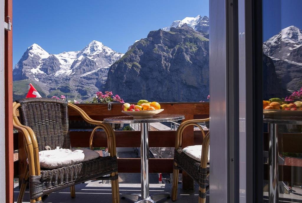 Двухместный номер Standard с видом на горы Eiger Guesthouse