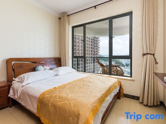 Suite 2 dormitorios con vista al mar Dadonghai Boutique Seaview Holiday Apartment