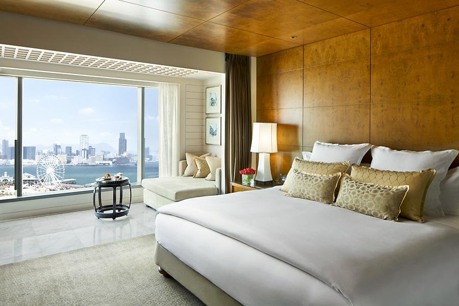 Standard Zimmer mit Hafenblick Mandarin Oriental Hong Kong