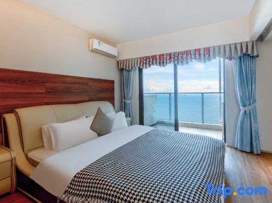 3 Bedrooms Duplex Suite with sea view Sweet House Binhai Holiday Apartment