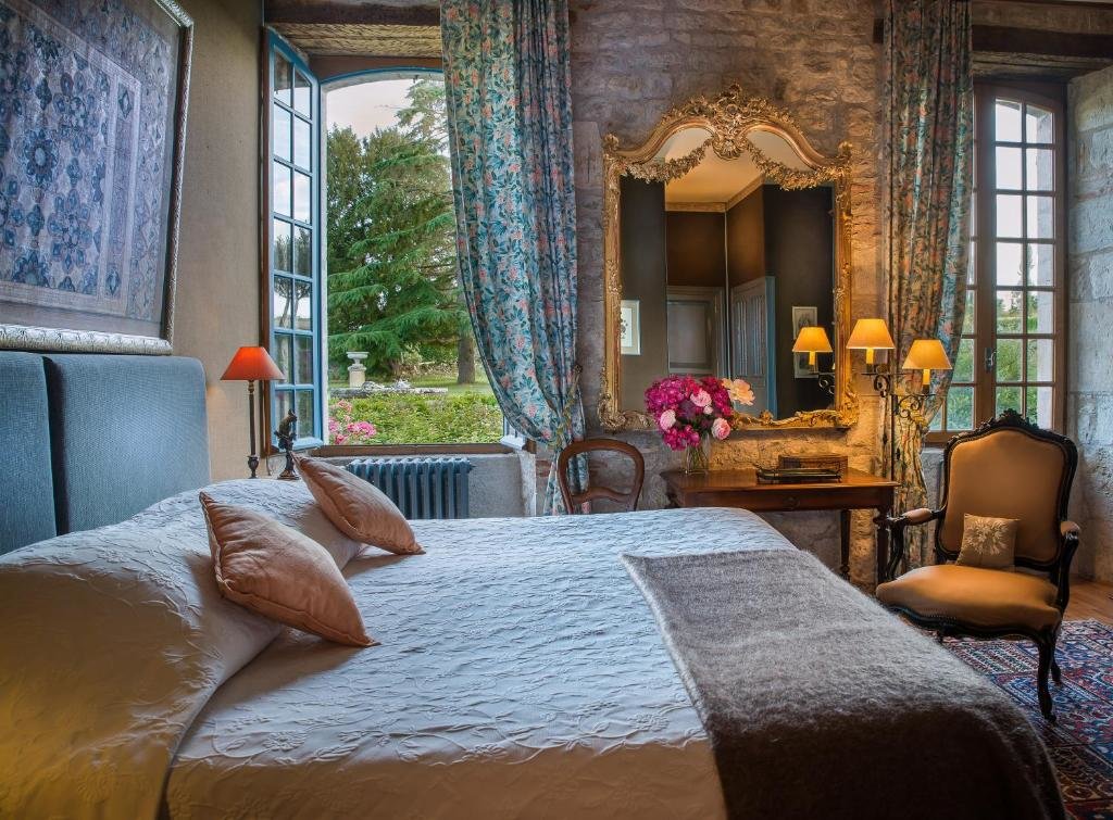Standard Doppel Zimmer mit Gartenblick Domaine de Labarthe Maison d'hotes
