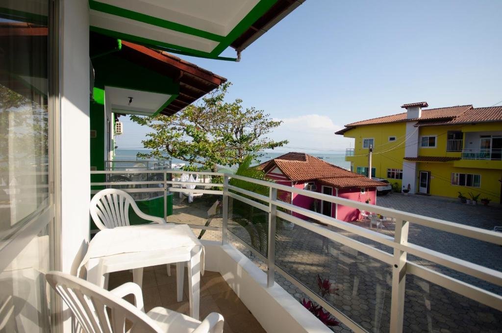 Apartamento con balcón y con vista al mar Pousada Canto das Pedras