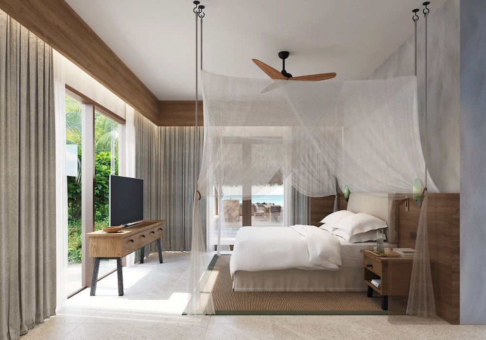 Villa Suite With Pool Beach с 3 комнатами Kanuhura Maldives