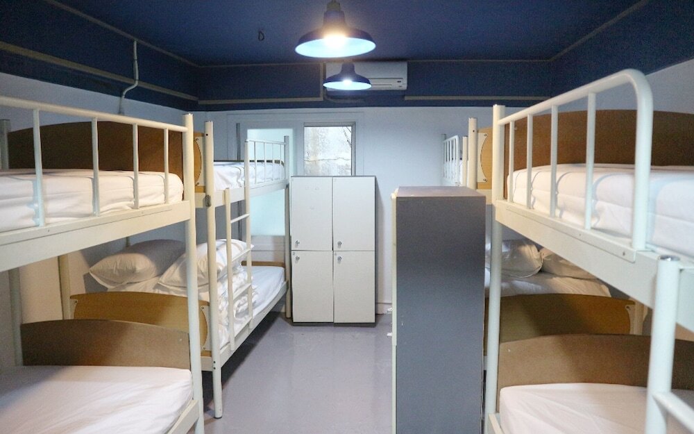Cama en dormitorio compartido (dormitorio compartido masculino) Busan Hill Guest House