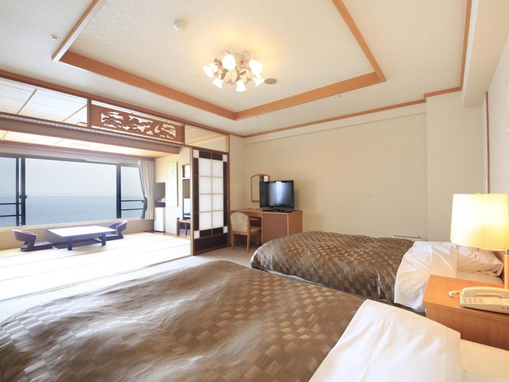 Standard Zimmer mit Meerblick Heiseikan Shiosaitei Hanatsuki