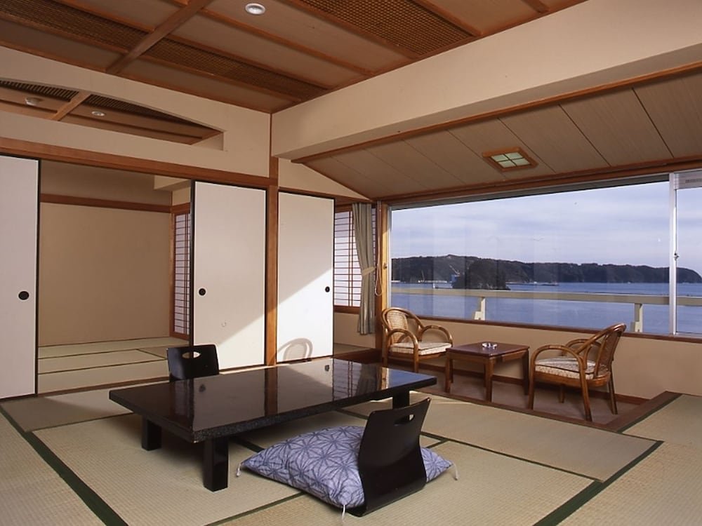 Standard famille chambre Vue sur l'océan Shimoda Itoen Hotel Hanamisaki