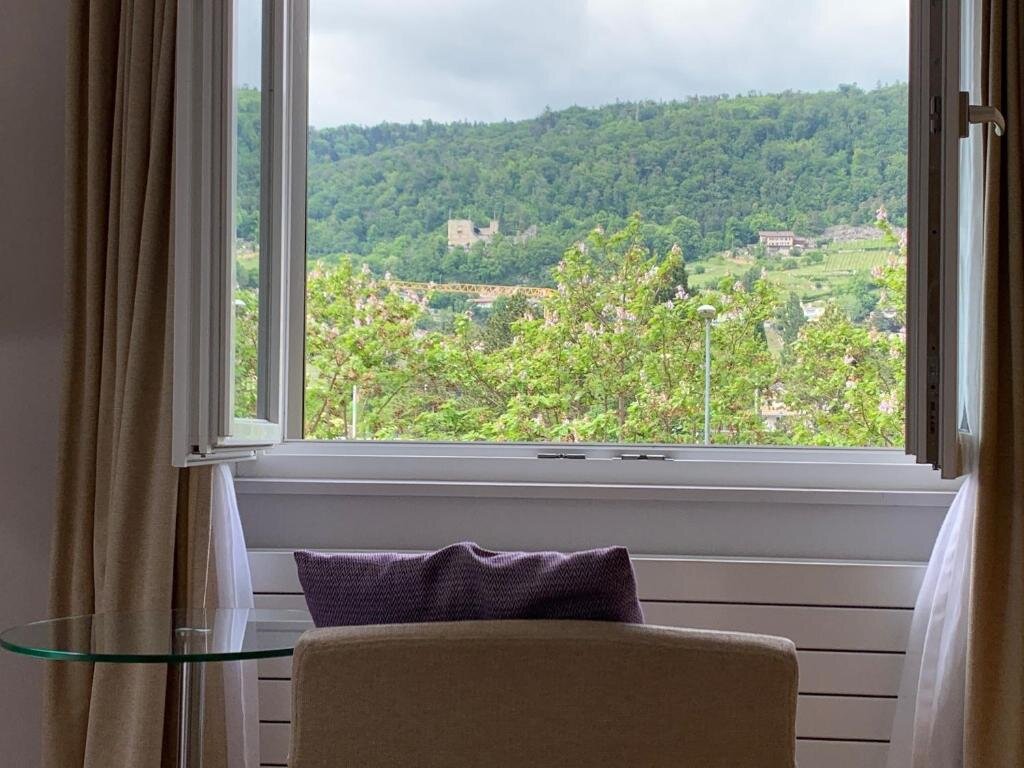 Standard Double room with mountain view Hotel Jean-Jacques Rousseau