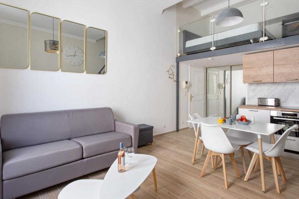 Апартаменты Modern flat in the heart of Nice and 6 minutes from the sea - Welkeys