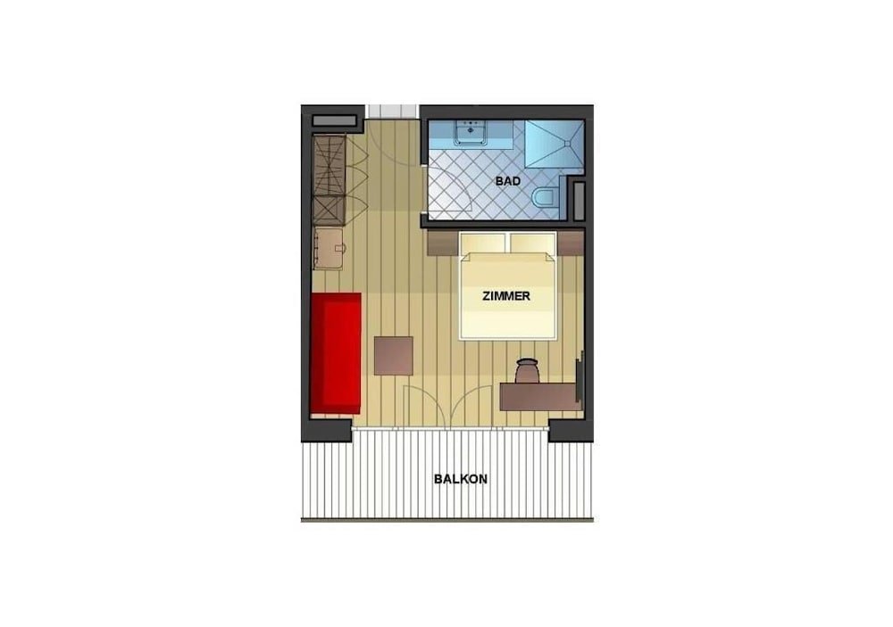 Komfort Doppel Zimmer mit Balkon Appartement-Pension Kendlbacher