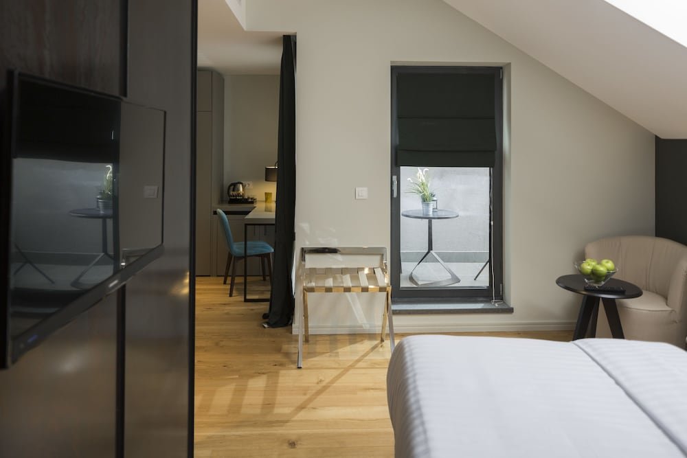 Deluxe double chambre avec balcon et Vue sur la ville Livris Hotel