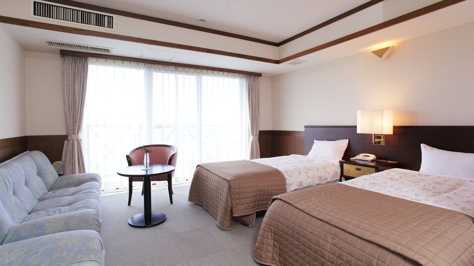 Standard Doppel Zimmer mit Balkon Tategamori Kogen Hotel