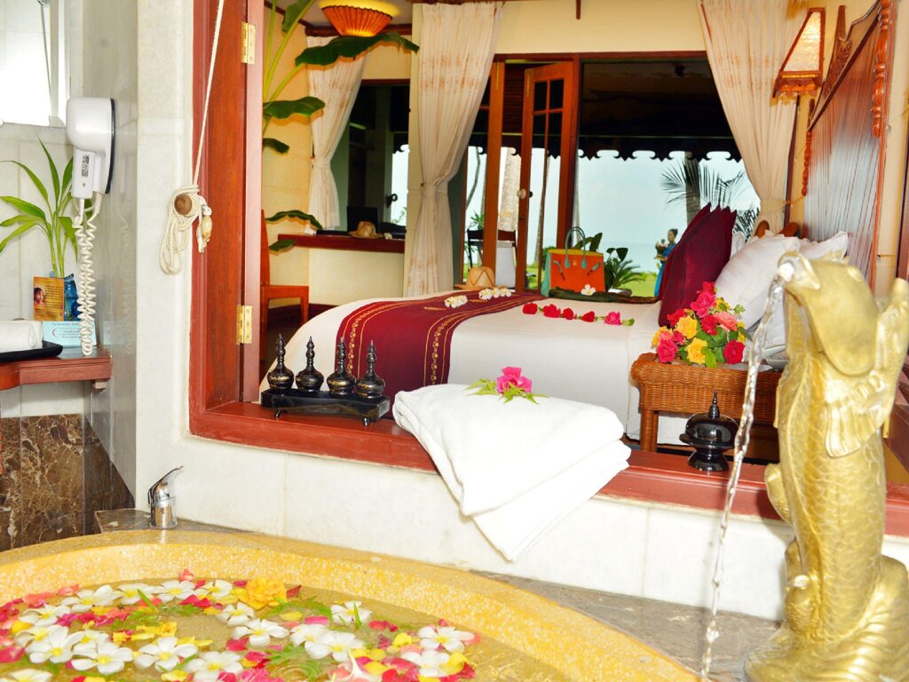 Двухместный номер Deluxe с балконом и с видом на сад Amazing Ngapali Resort