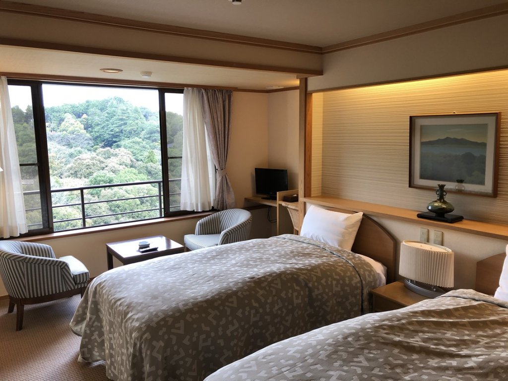 Номер Standard с видом на горы Shigisan Kanko Hotel