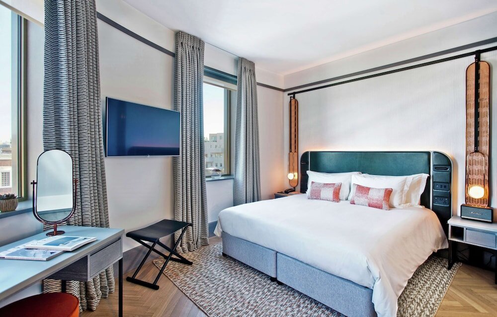 Двухместный люкс c 1 комнатой Hart Shoreditch Hotel London, Curio Collection by Hilton
