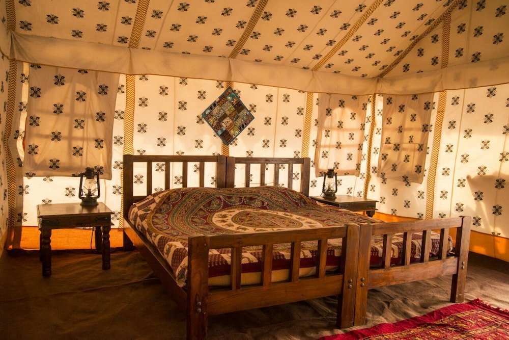 Tienda 1 dormitorio con vista a la montaña Camp Tapovan Nasik