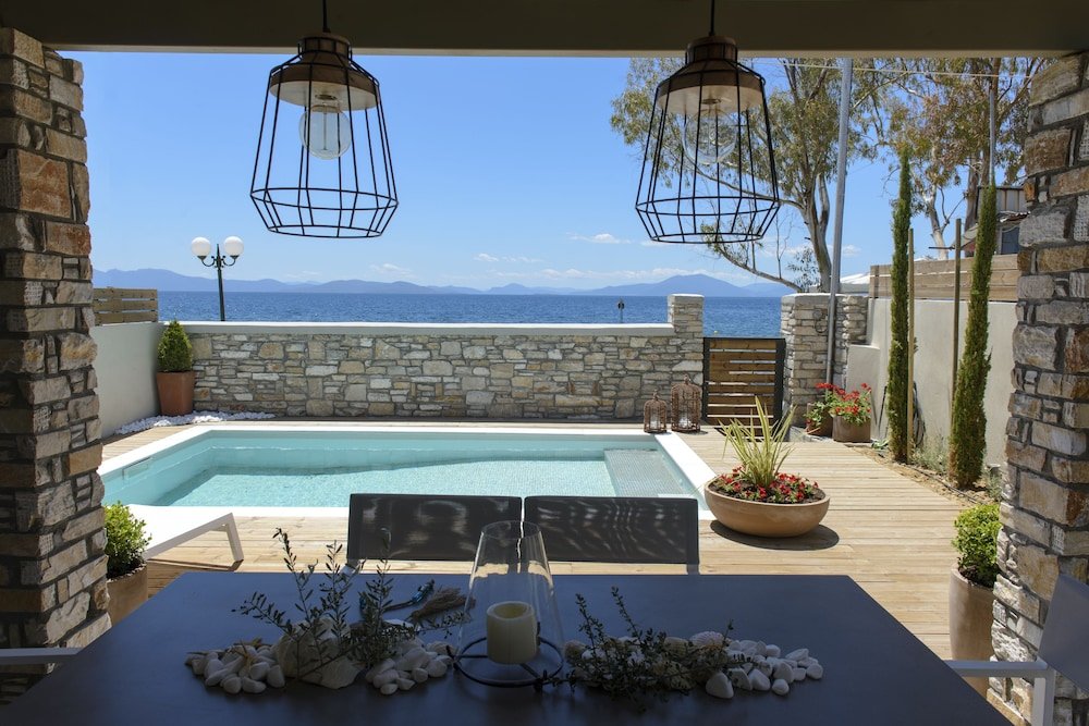 Вилла Luxury с 3 комнатами с видом на море Gatzea Villas