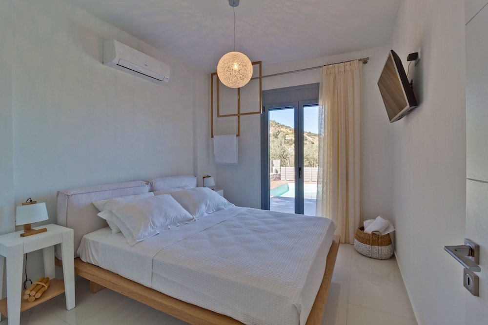 Вилла с 3 комнатами с балконом и с видом на море Вилла Asterios