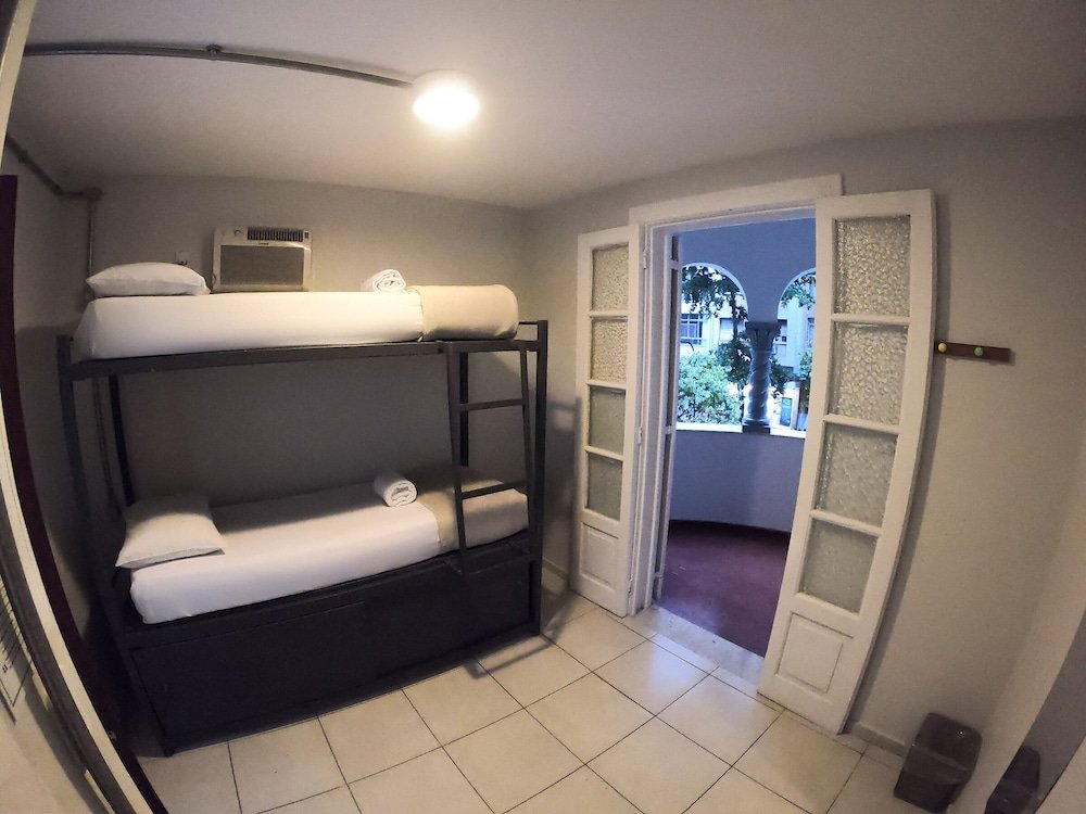 Кровать в общем номере Che Lagarto Hostel Copacabana