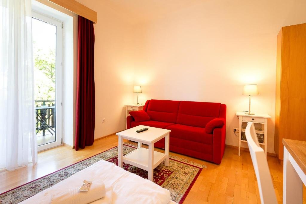 Appartement 1 chambre avec balcon et Vue sur le lac Villa Marienhof
