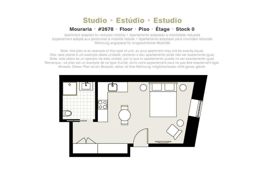 Studio Lisbon Serviced Apartments - Mouraria