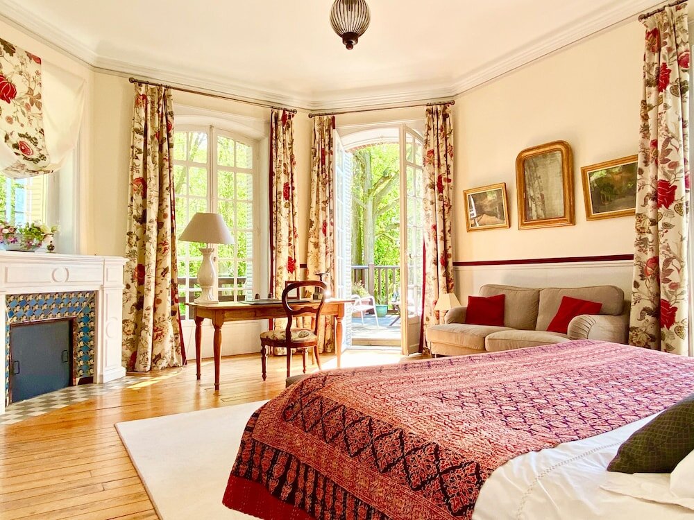 Supérieure double chambre Vue sur le parc Villa du Châtelet