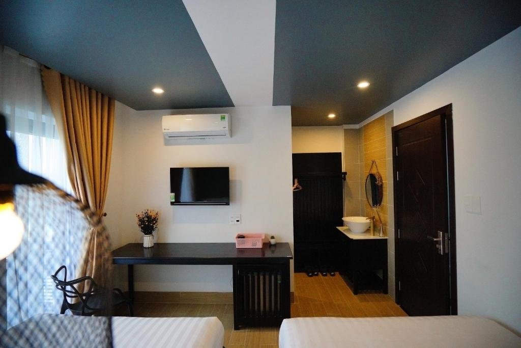 Standard Doppel Zimmer mit Balkon Maison Khoi Homestay