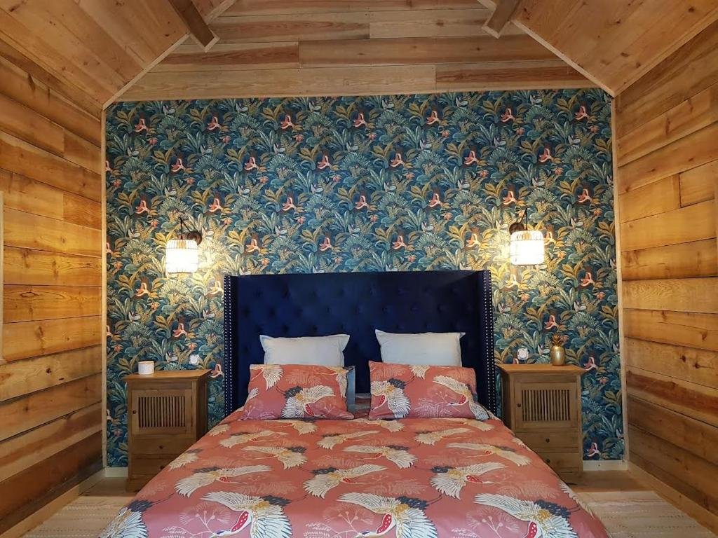 Standard Double room with lake view Domaine le lac bleu